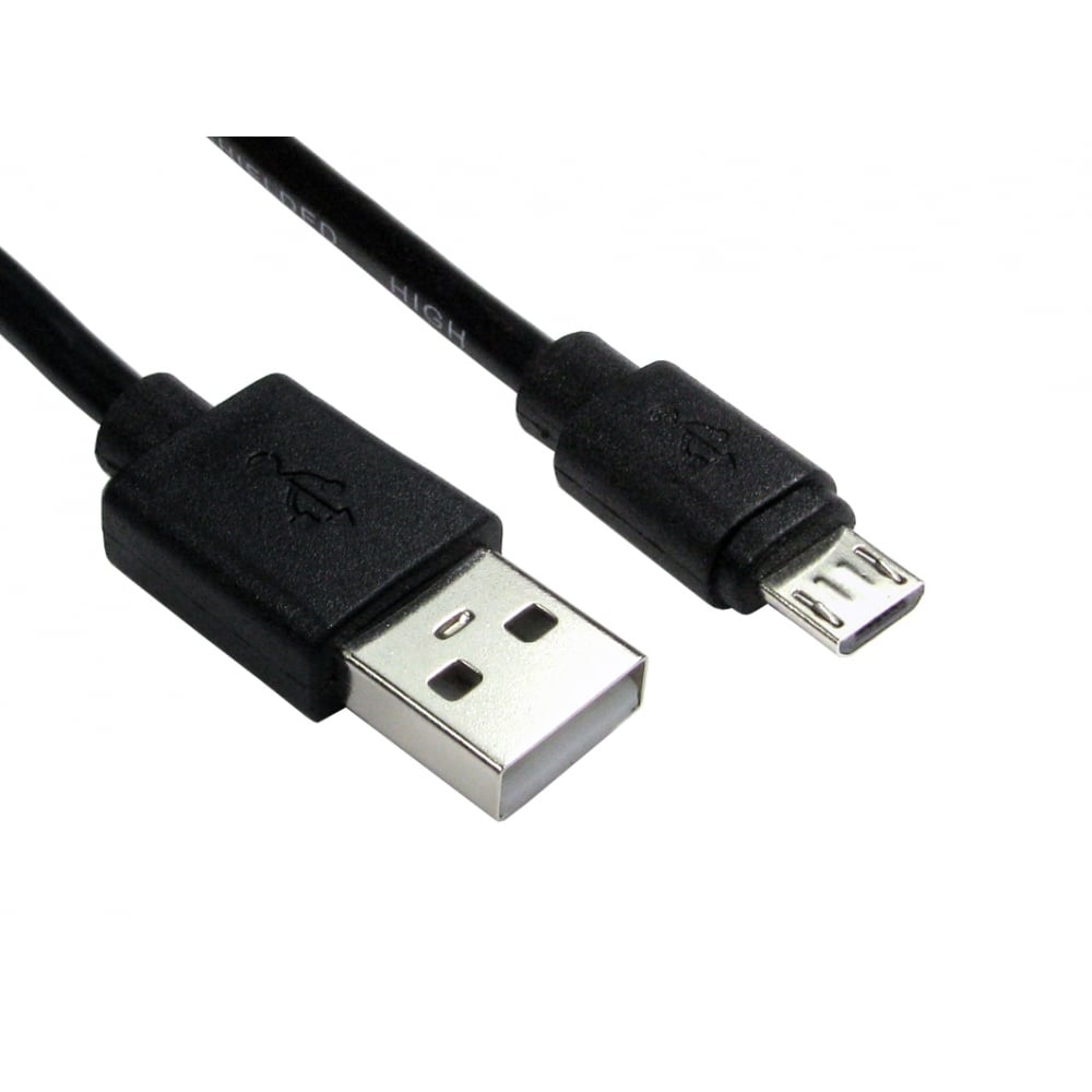 USB to USB Micro 0.5m to 5m Lengths Cables Direct